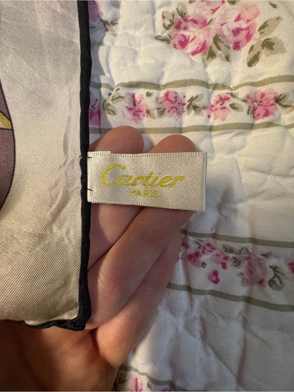 Cartier Paris Vintage Panther Bracelet Scarf 100% Silk Made in Italy - Picture 4 of 16